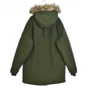 POLO RALPH LAUREN モッズコート ファー 裏地カモフラ L カーキ