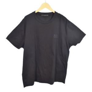 24SS EION エイオン Tシャツ 半袖 バックプリント ロゴ M 黒 ブラック MTAT24S8239