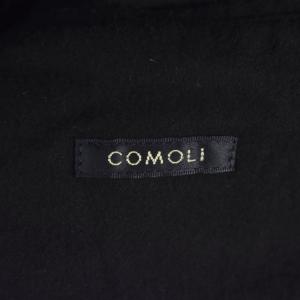 COMOLI 25AW デニムレザーワークジャケット 3 ブラック C03-01015