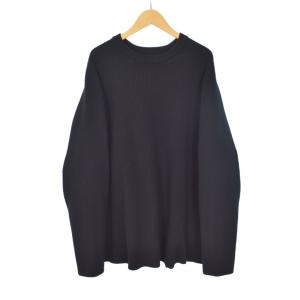 CARTRIDGE KNIT CREW 7G プルオーバー 3 ブラック TT-KNIT-001