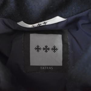 TATRAS ダウンジャケット ウール 1 ネイビー MTA3SH4201