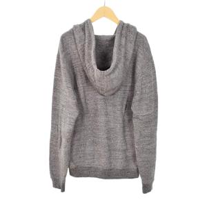 WACKO MARIA パーカー フーディー ジップアップ ロゴ プリント L グレー AA