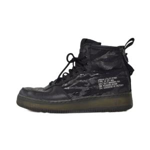 SF Air Force 1 Mid Black Cargo Khaki