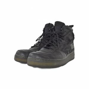 NIKE SF Air Force 1 Mid Black Cargo Khaki