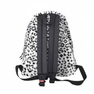 Supreme 17FW LEOPARD FLEECE BACKPACK