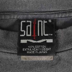 SAINTMICHAEL 24SS MAGICAL SAINT Tシャツ ダメージ加工 S グレー