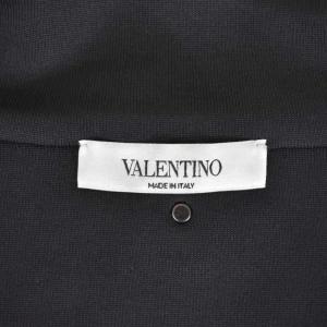 VALENTINO 21SS LOGO ZIP TRACK JACKET L ブラック SV3MF12A580