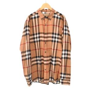 シャツ ノバチェック XL ベージュ 4059128