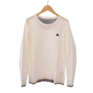 刺繍 ロゴ ロング Tシャツ 長袖 2 ホワイト 白 D1P05-504-022
