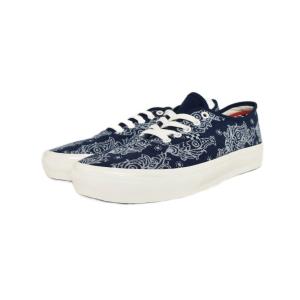 VANS SKATE AUTHENTIC PAISLEY NAVY MARSHMALLOW スケート オーセンティック