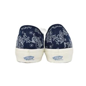 VANS SKATE AUTHENTIC PAISLEY NAVY MARSHMALLOW スケート オーセンティック