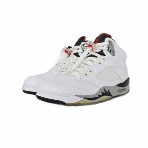NIKE AIR JORDAN 5 RETRO WHITE CET スニーカー
