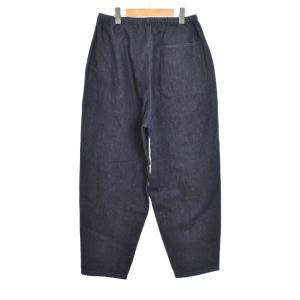COMOLI 25SS ネイビーデニム テーパードパンツ 2 インディゴ B01-03013