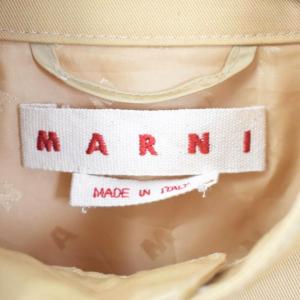 MARNI 24SS ボンバージャケット 46 ベージュ JUMU0155UX