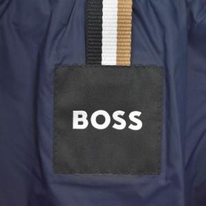HUGO BOSS ラムレザー ジャケット 44 ネイビー