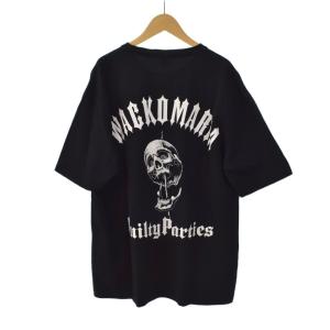 WACKO MARIA 56 Tattoo Studio Tシャツ 半袖 ロゴ プリント M 黒 ブラック