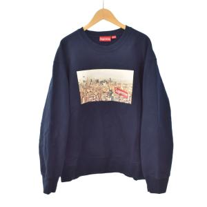 20FW Aerial Crewneck スウェット S ネイビー