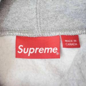 Supreme 23FW Small Box Logo Hoodie M グレー