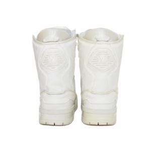 LOUIS VUITTON LVトレイナー スノーライン ブーツ 7.5 ホワイト 1ACFO8 AA