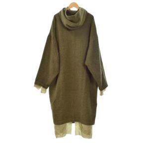 sulvam 22AW Hooded over coat M カーキ SQ-C05-300