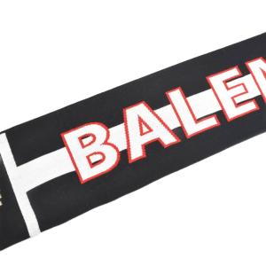 BALENCIAGA Soccer Scarf マフラー ブラック 778778