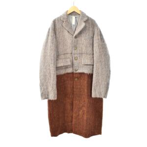 FOW DIVORCE COAT S グレー ブラウン