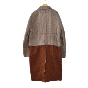 SHINYA KOZUKA SHINYAKOZUKA FOW DIVORCE COAT S グレー ブラウン