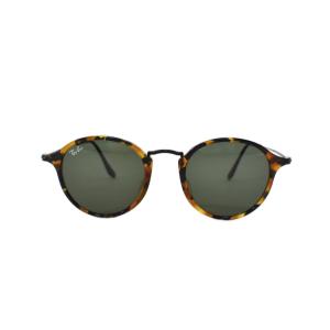 Ray-Ban サングラス ラウンド アイウェア 4921 145 茶 ブラウン RB2447-F