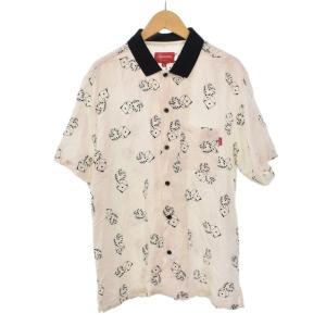 19SS Dice Rayon S/S Shirt S ホワイト