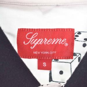 Supreme 19SS Dice Rayon S/S Shirt S ホワイト