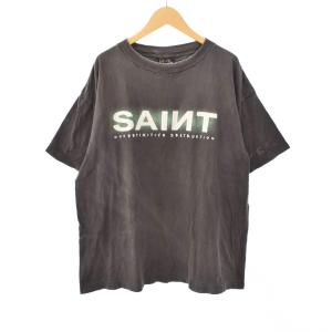 24AW SS TEE SAINT ヴィンテージ加工 S グレー SM-YS1-0000-001