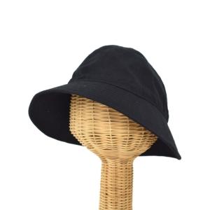 for PORT BY ARK 6 Panel Hat バケットハット 帽子 3 黒 ブラック 24201-PBA