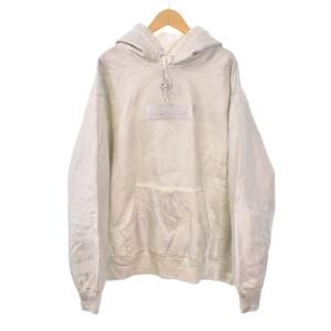 MM6 Foil Box Logo Hooded Sweatshirt