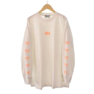 エバーラスト EVERLAST Tシャツ カットソー 長袖 ロンT L 白 ホワイト