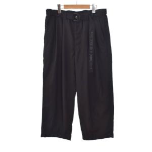 BAGGY SLACKS バギースラックス パンツ L 黒 ブラック
