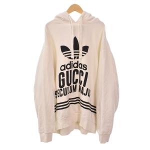 adidas Originals 22AW ロゴ スウェット プルオーバー L ホワイト