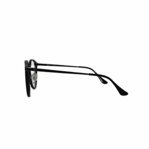 Ray-Ban サングラス メガネ 度入り ボストン型 透明レンズ 黒縁 RB4334D 601/80