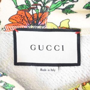 GUCCI 20SS フローラル プリント パーカー L マルチカラー 610156