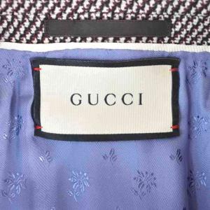 GUCCI NEW YORK YANKEES テーラードジャケット 2B 7-54R ブラウン