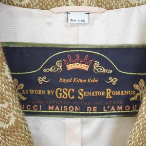 GUCCI GG柄 チェスターコート 46 ベージュ 595447
