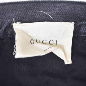 GUCCI タイダイ ブリーチ加工 デニムスキニー 34 ブラック 408637