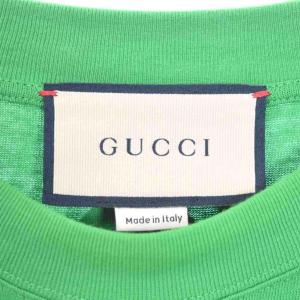 GUCCI ナンバリング Tシャツ XXS グリーン 660744
