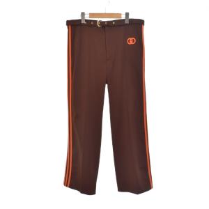 adidas ジャージーパンツ 50 ブラウン 689348