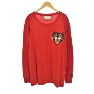 アングリーキャット Tシャツ XL レッド 476330