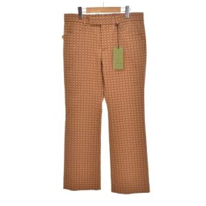 フレアパンツ 48 ブラウン 659649