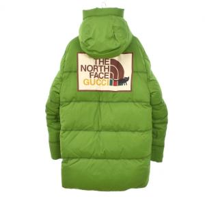 GUCCI THE NORTH FACE 21AW ダウンジャケット S グリーン