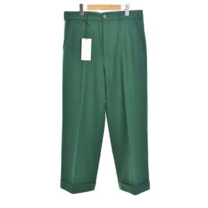 ワイド ストレートパンツ 7-50R グリーン 590508