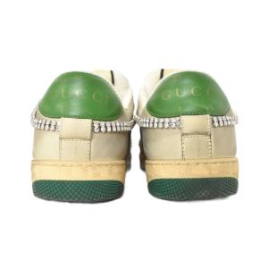 GUCCI GG Crystal Chain Screener Sneaker ヴィンテージ加工