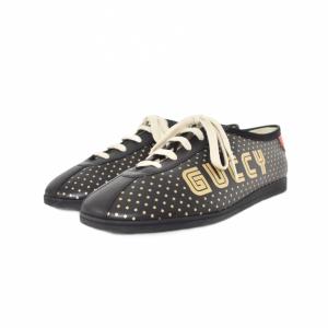 GUCCI GUCCY FALACER スニーカー 9.5 黒 ブラック 519723 AA