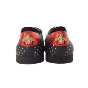 GUCCI GUCCY FALACER スニーカー 9.5 黒 ブラック 519723 AA
